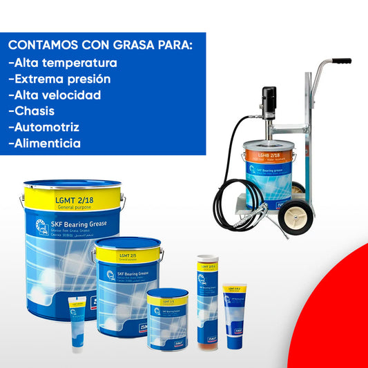 Contamos con grasa para: